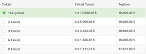 İKSoftware, Altbayi ve Müşterilerden Kredi Kartı İle Tek Çekim veya Taksitli Online Tahsilat Sistemi